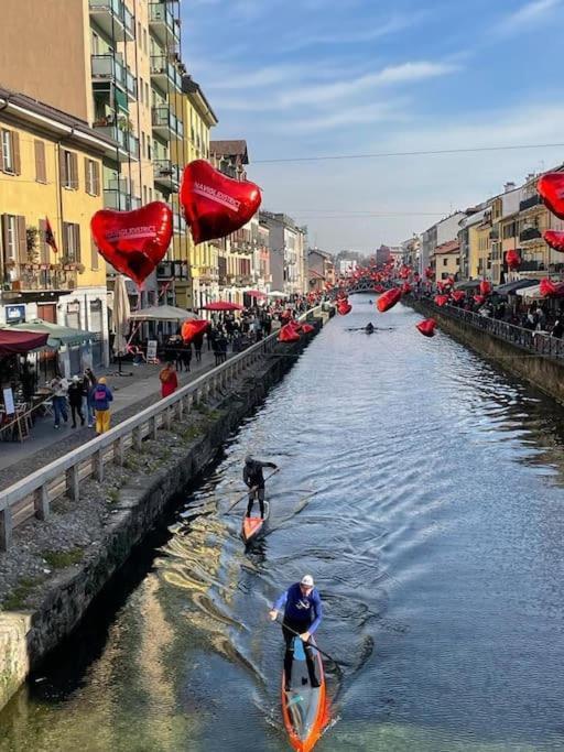 Navigli, 90 Square Meters, Free Parking Ripa Ticinese Lejlighed Milano Eksteriør billede